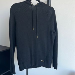 Michael Kors waffle knit hoodie, medium